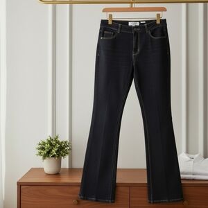 Dorothy Perkins “Ashley” Dark Indigo Flare Jeans – Size 4